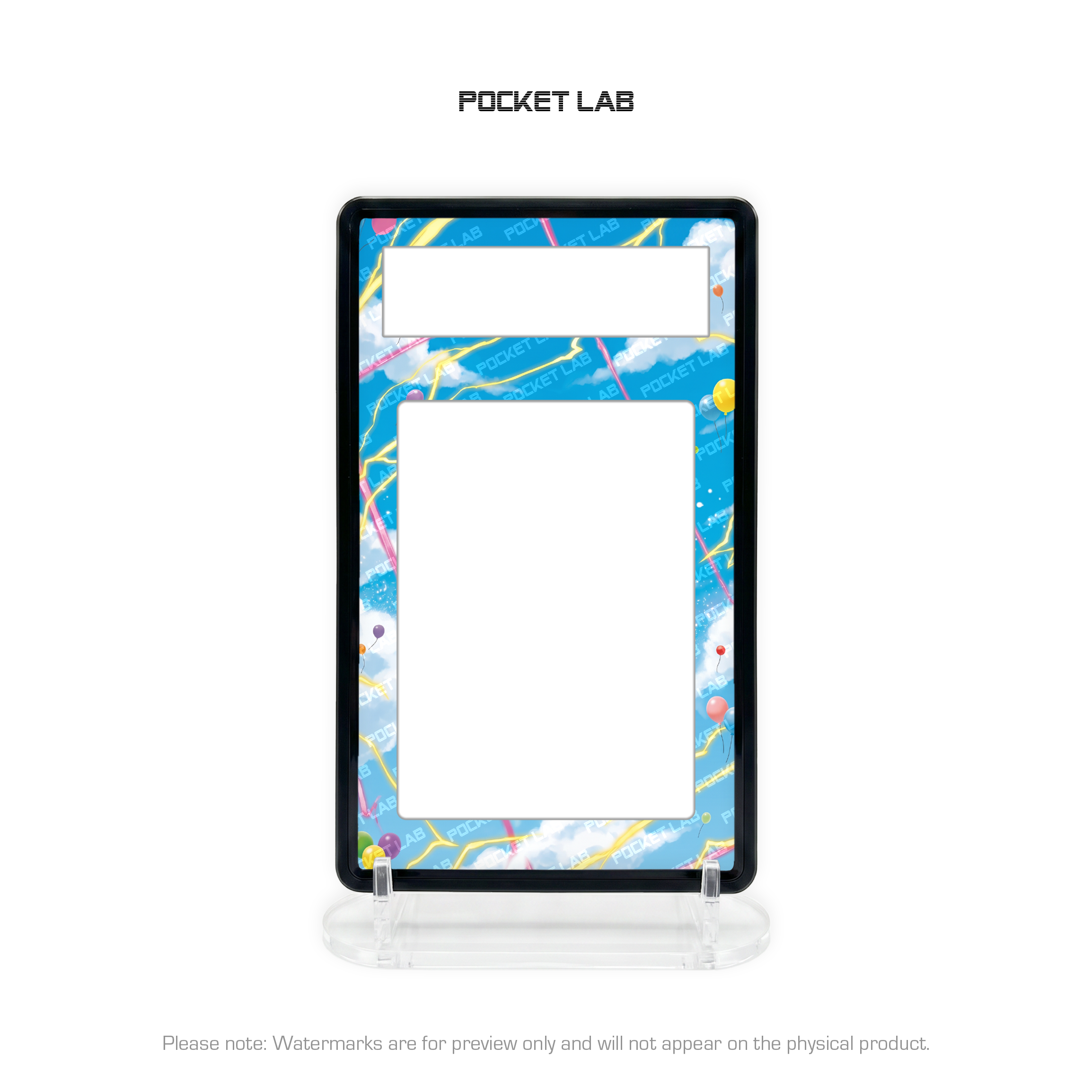 [S8a] Flying Pikachu VMAX [024/028] - PSA Extended Artwork Display with Protective Case
