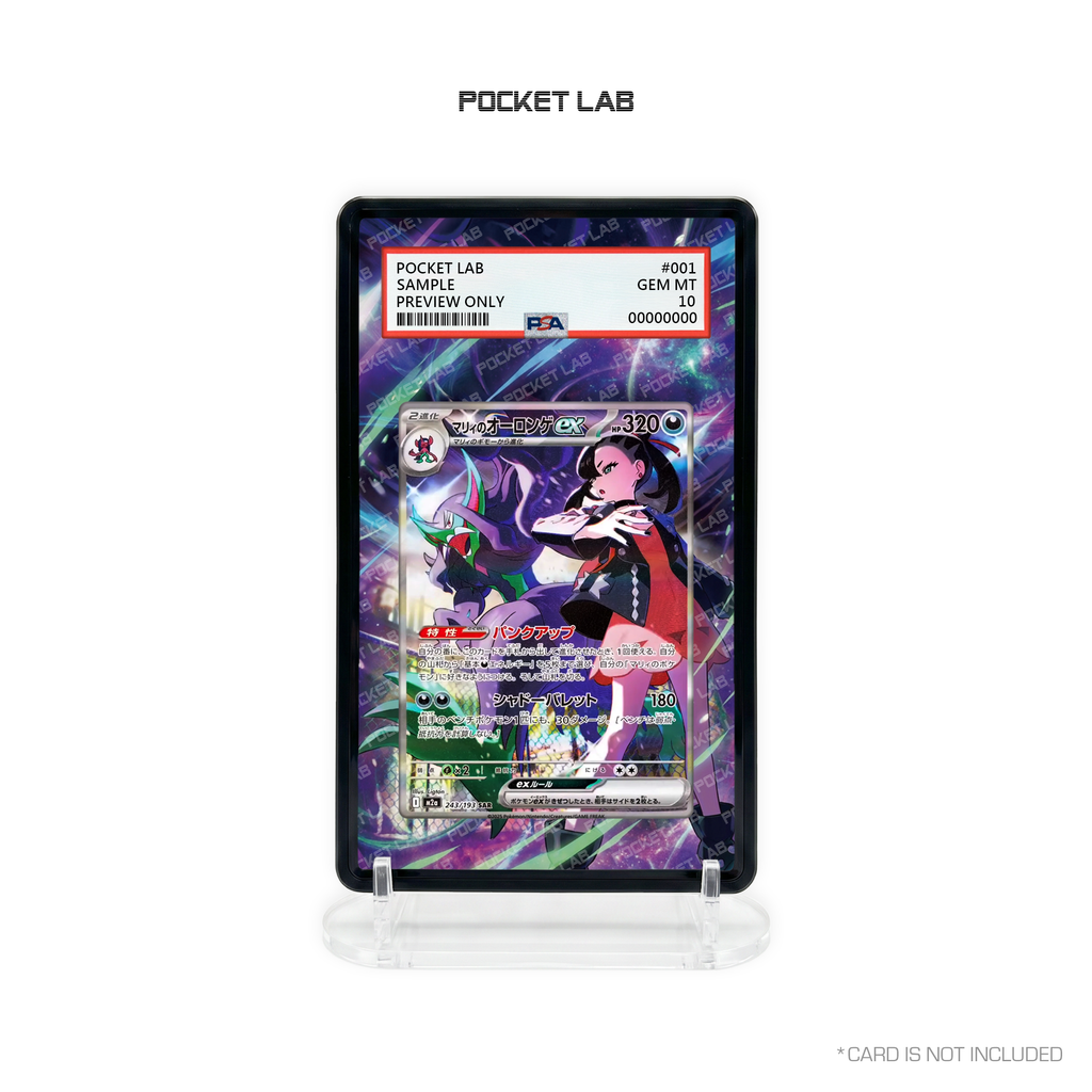 [M2a] Marnie's Grimmsnarl ex [243/193] - PSA Extended Artwork Display with Protective Case